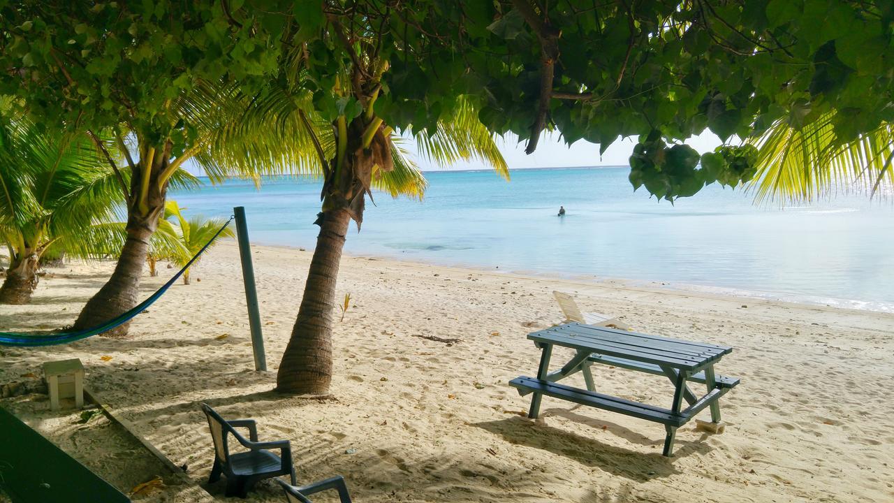 Matriki Beach Huts Arutanga Exteriör bild