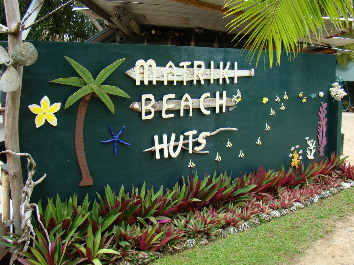 Matriki Beach Huts Arutanga Exteriör bild